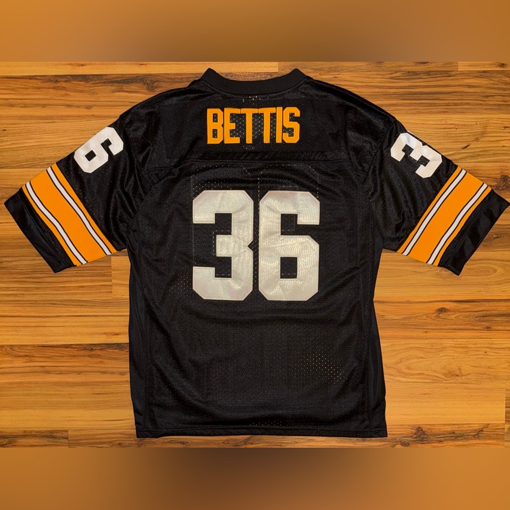 Mitchell & Ness Jerome Bettis Steelers 1996 Legacy NFL Jersey Sz XL Bicentennial - Picture 2 of 9
